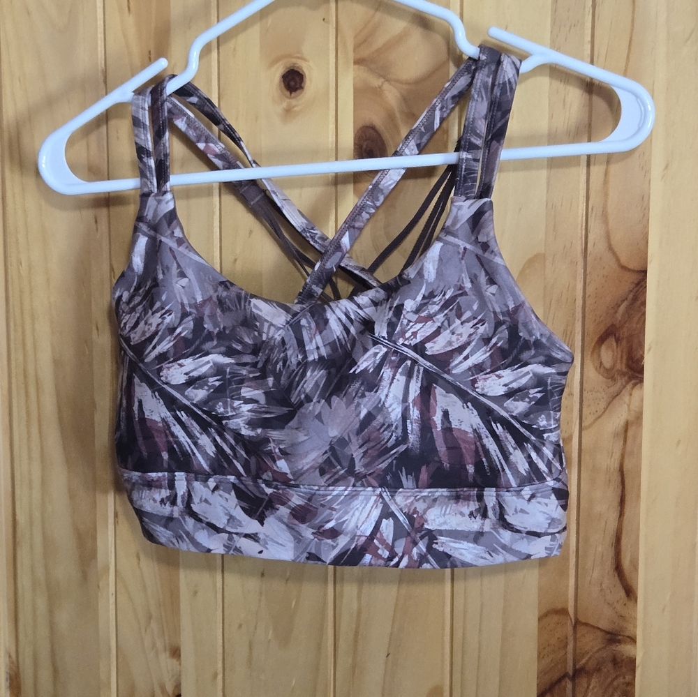 Academy Brand Razerback Camo Sports Bra Size S